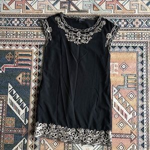Black shift dress || Forever 21